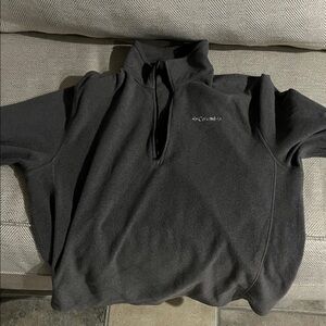 Columbia Men's Dark Gray Zip-Up Sweater